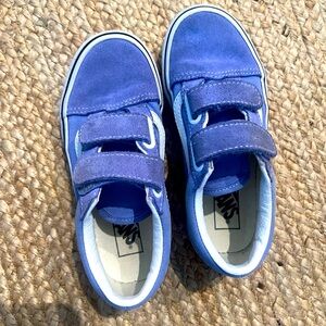 Kids lavender colored classic Vans size 13